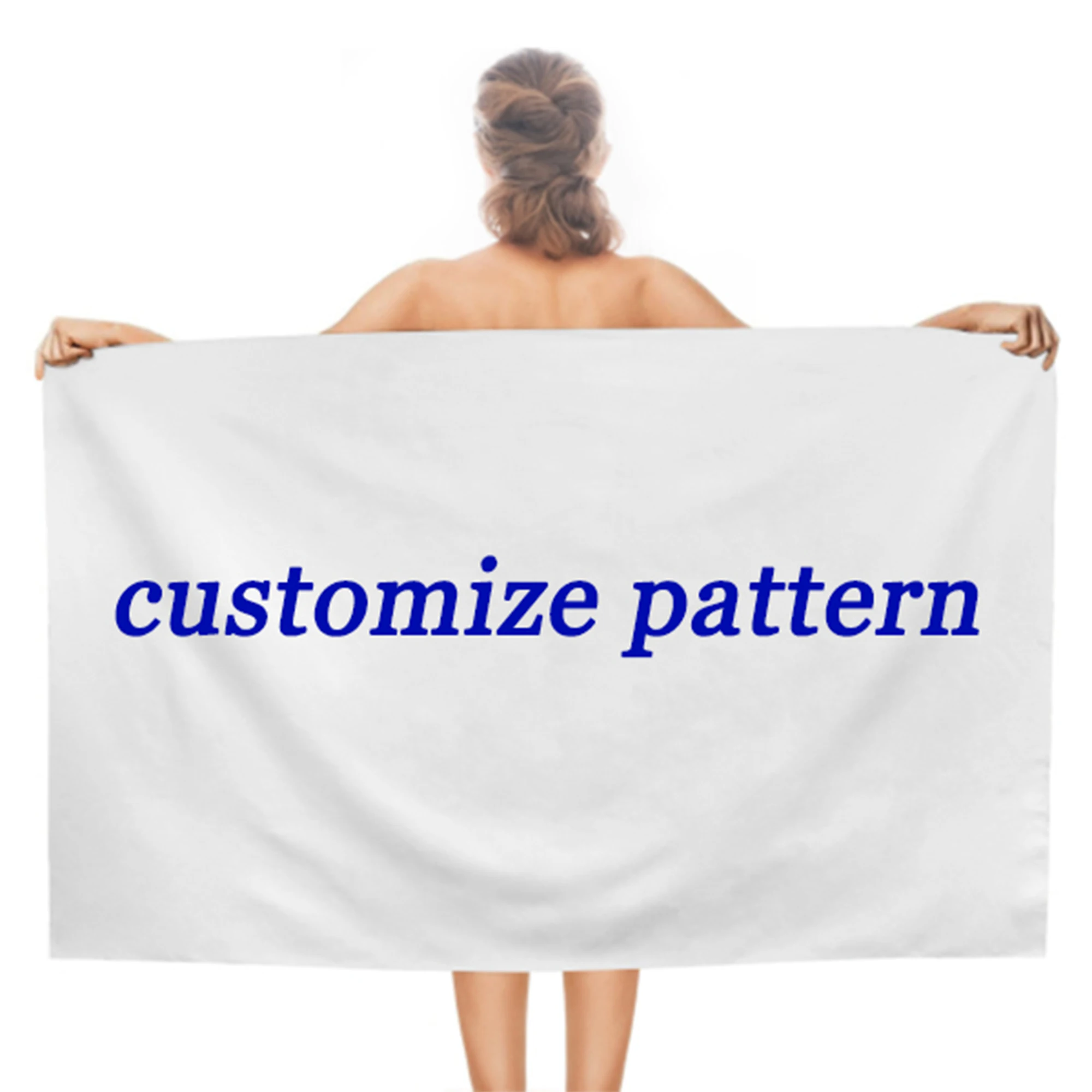 Summer Beach Beach Towel In Hawaii Vacation Anti-Stripping Bikini Shawl Bandana Custom Ribbed Pattern Pool Towel New Design