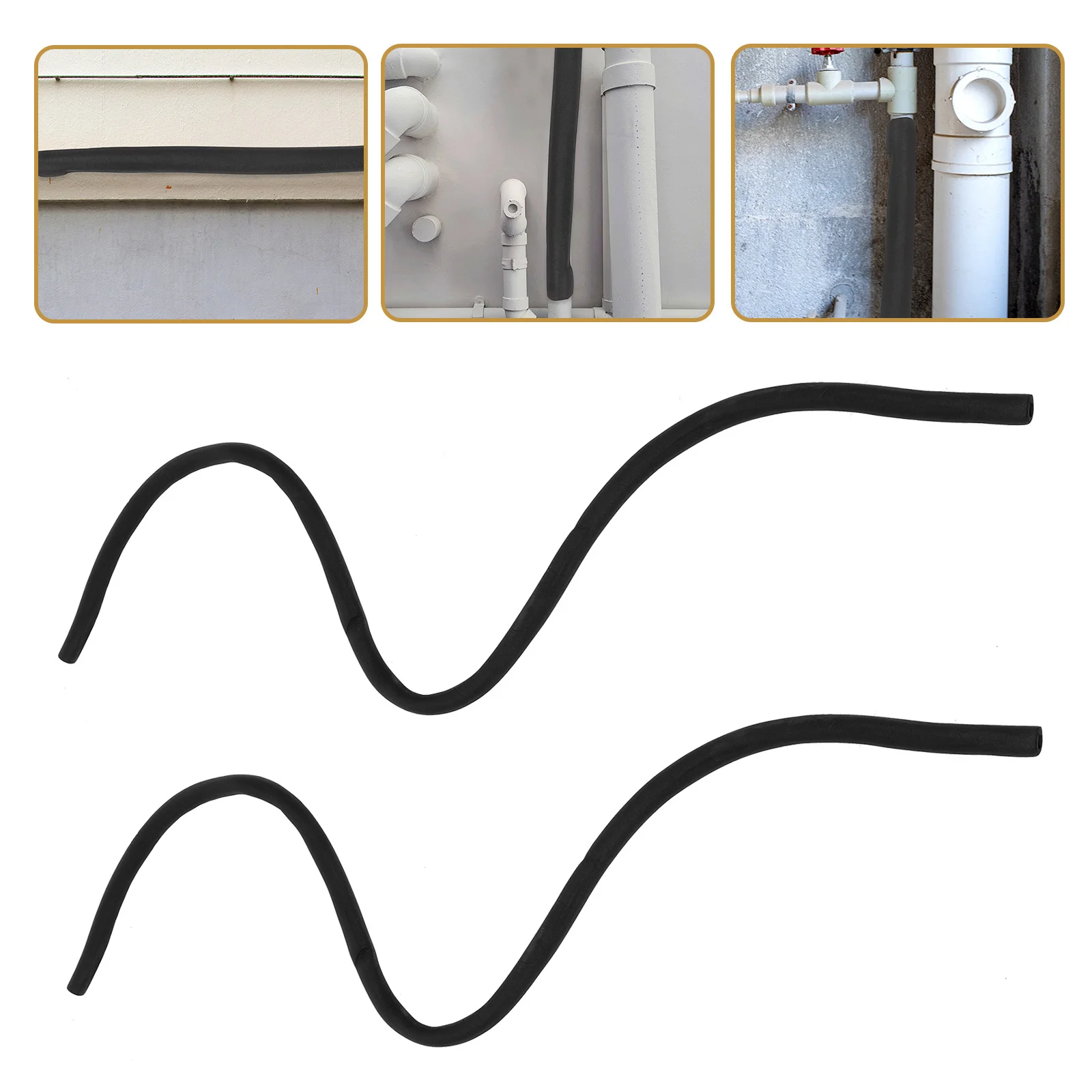 

2 шт., изоляционные рукава для водопроводных трубок, губчатые трубки диаметром 13 мм, защитные чехлы от замерзания, уличная изоляция для зимы