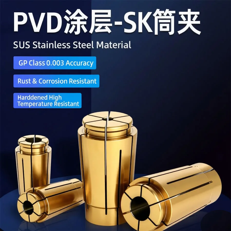 SK10 tube clamp PVD anti rust coating bbt40 handle sk chuck 10-16 anti-corrosion, high temperature resistance, high precision