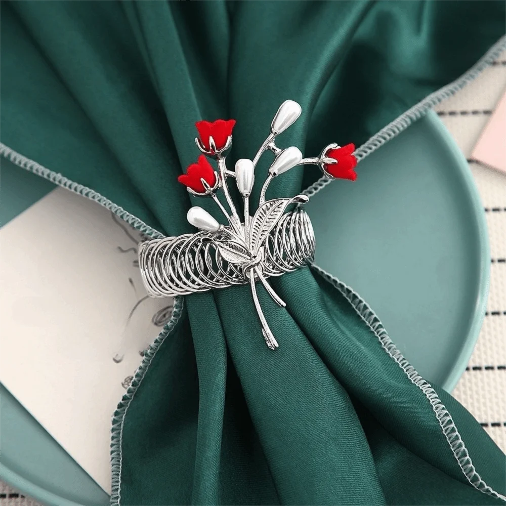 Adjustable Metal Curtain Clips Flower Shape Beautifully Curtain Tiebacks Exquisite Curtains Tie Rope Living Room