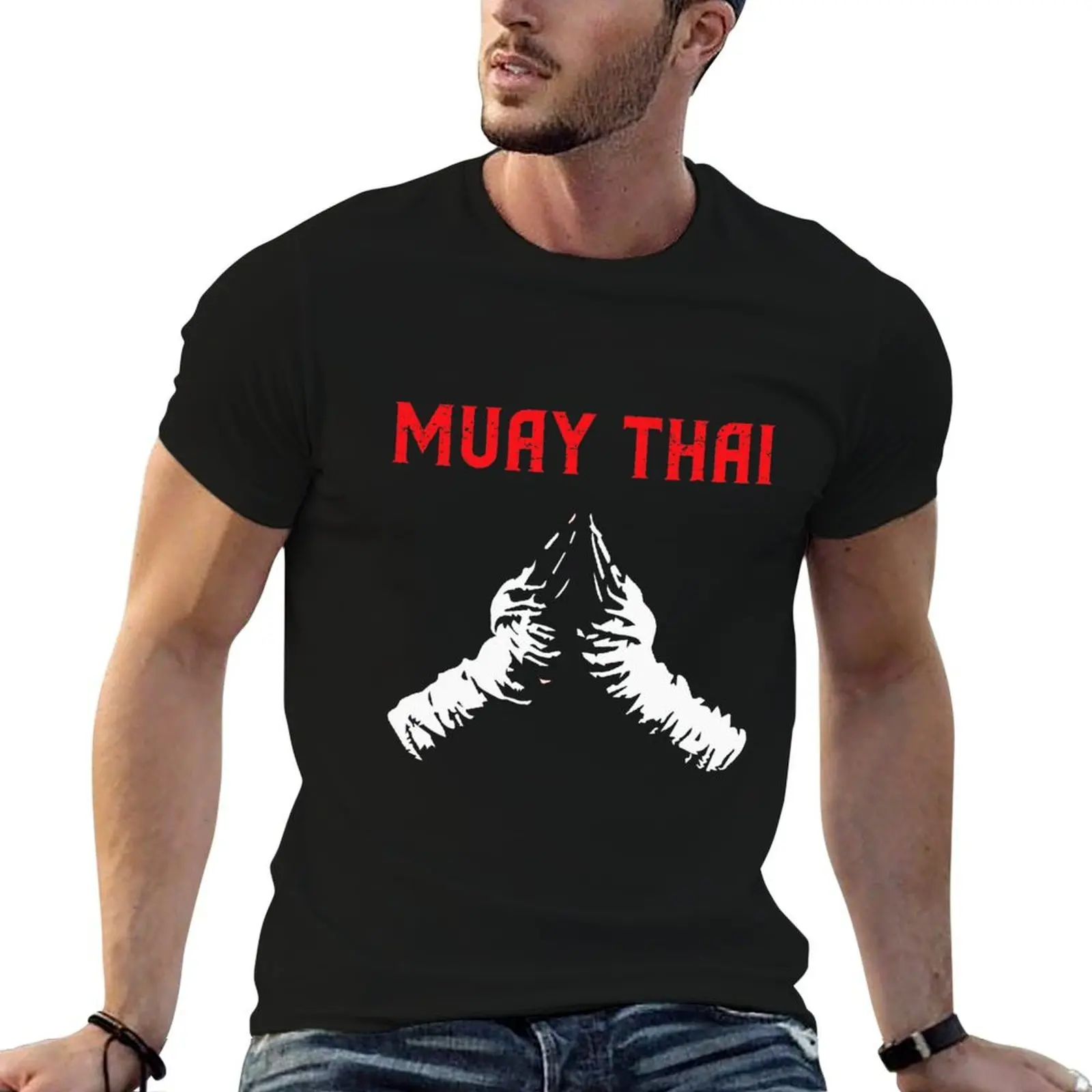 

Best Muay Thai Fighter Shirt Combat Sports Thai Boxing Gym Workout Fitness T Shirt T-Shirt man tshirt T-Shirt