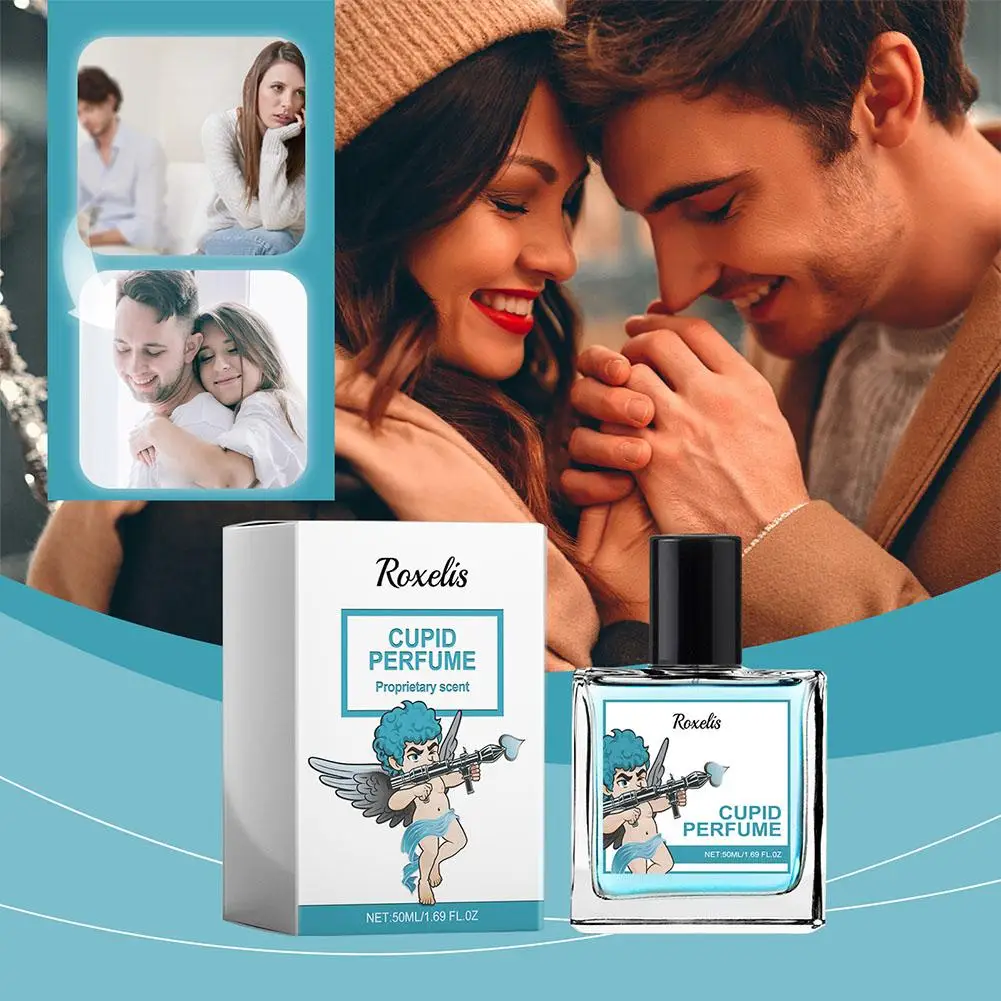 Cupid Charm Perfume Cologne Men Fragrance Long Lasting Flirtation Hypnosis Fall in Love Pheromones Attract Women Dating Perfume