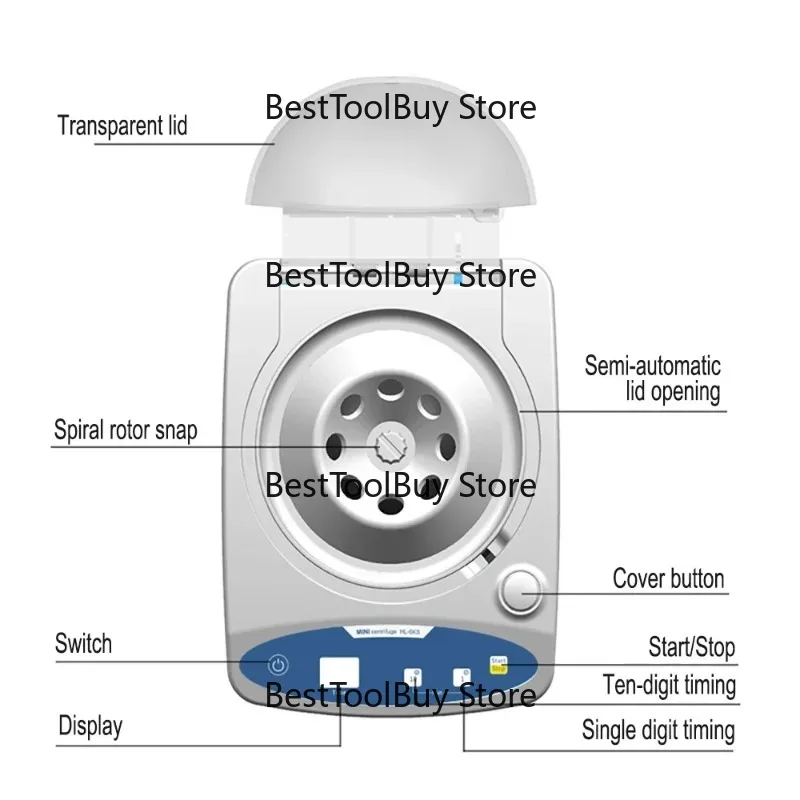 

Mini Centrifuge Tube Use Origin Laboratory Equipment Small Centrifuge