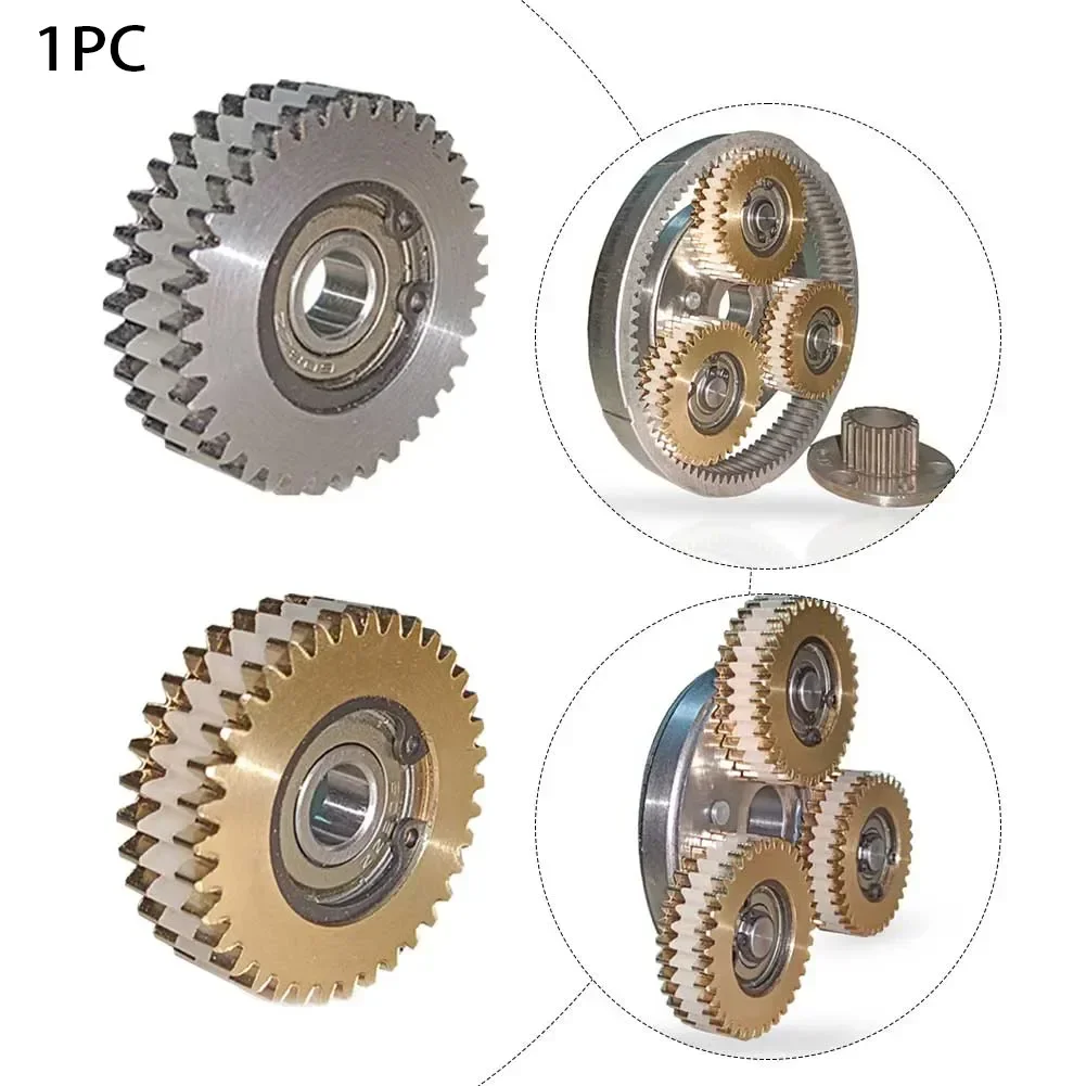 36 Teeth E-Bike Wheel Hub Motor Planetary Gear With Bearings 38x8x12mm Nylon+Steel/Copper Teeth Planetary Gear For Bafang Motor