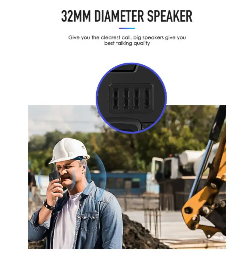 Rungee F40 Walkie Talkie 4G LTE POC 7S+ Smart Phone Android 6.0 Zello GPS Two Way Radio SIM Memory Support FM Transceiver