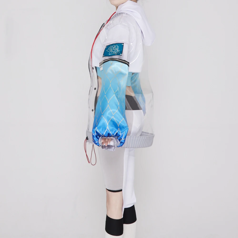 COS-HoHo Anime Vtuber Hololive Kobo Kanaeru Game Suit Lovely Uniform Cosplay Costume Halloween Party Role Play Outfit Women