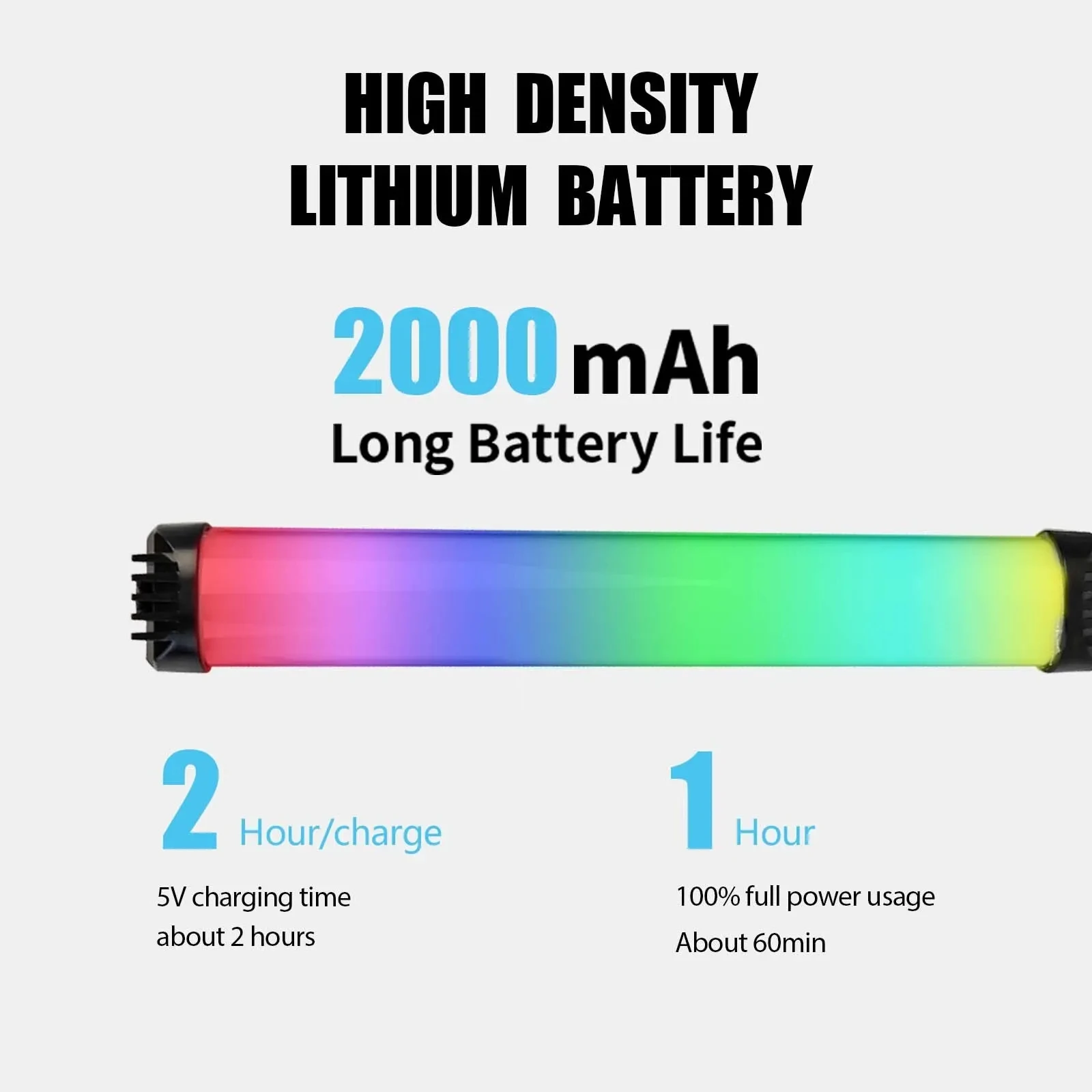 Handheld RGB Magnetic Photography Portable Lighting LED Fill Light Stick Lamp Fill Light For YouTube Video Picture Shooting