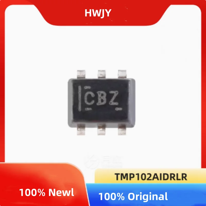 10PCS 100% New TMP302DDRLR TMP102AIDRLR CBZ TMP302BDRLR SOT-563 Brand New Original Chips ic