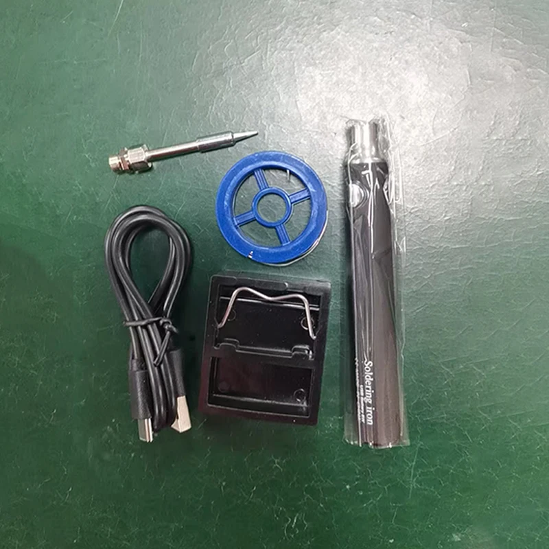 

Портативный USB перезаряжаемый паяльник, умная постоянная температура, автоматический сон, быстрый нагрев с паяльной проволокой для ремонта электроники