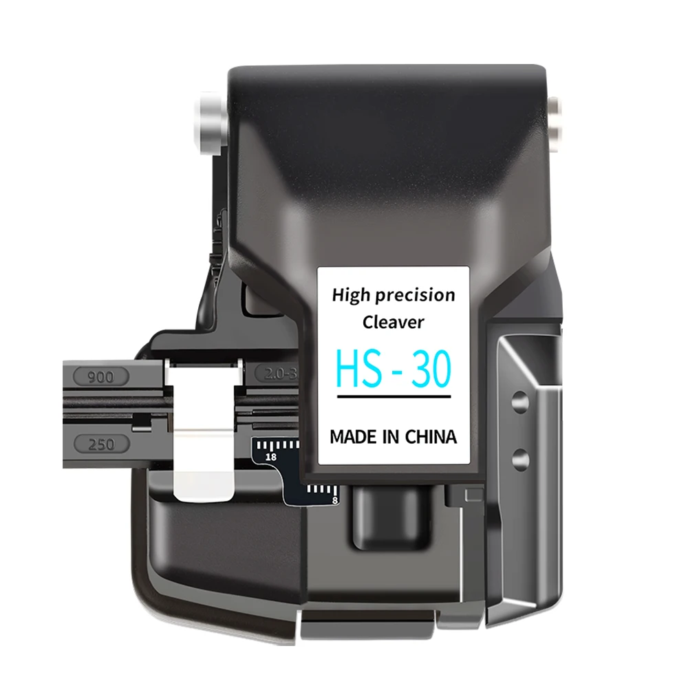 SAIVXIAN HS-30 High Precision Fiber Optic Tool 48,000 Times Blade Life Cleaver for SM Fiber Used in FTTH