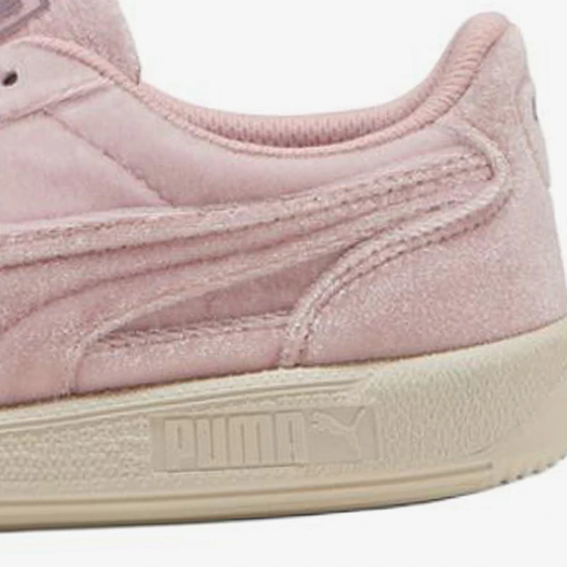 Puma genuine Palermo Velvet women's pink low top suede sports shoes 403351-01