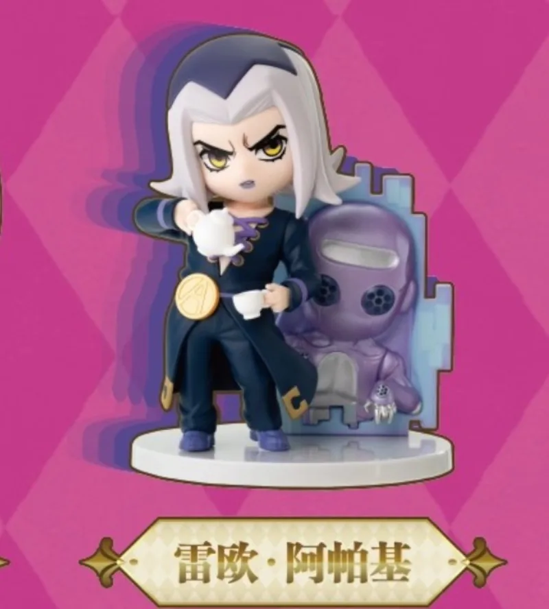 

POPMART резонанс JOJO's Wonderful Adventure Золотой ветер слепая коробка игрушки Kawaii аниме фигурка-сюрприз рождественские подарки