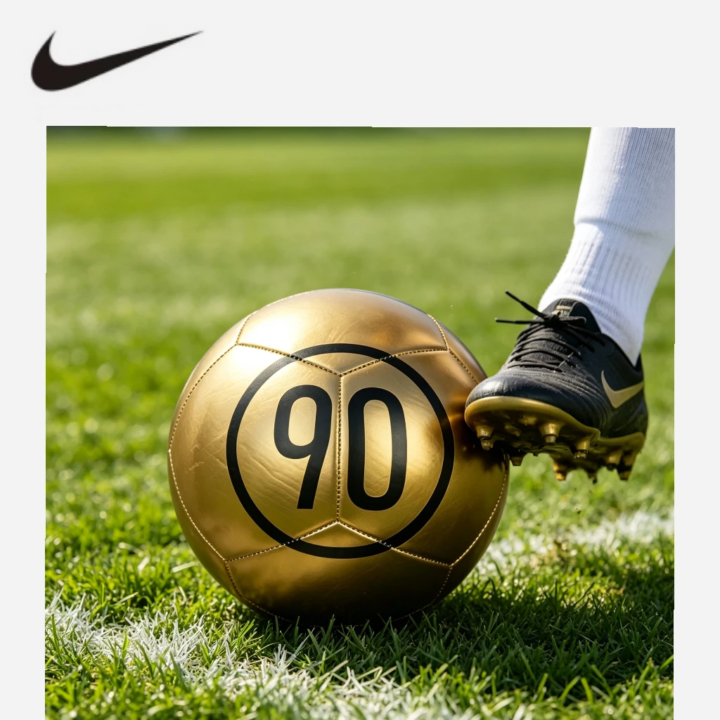 

Nike Football Training Match Practical and Durable Match Ball for Men and Women Machine sewn Anti slip Soccer Ball II3760-707