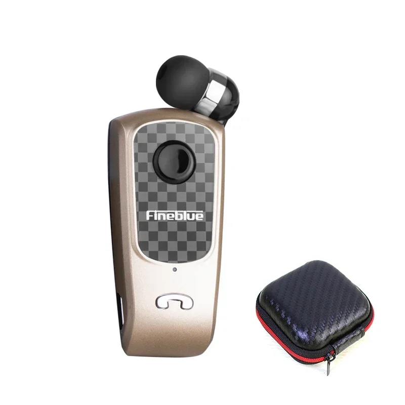 FINEBLUE F-Plus Auricolare Bluetooth Auricolari vivavoce wireless Chiamate Ricorda Vibratore Indossare Clip Driver per telefono con microfono