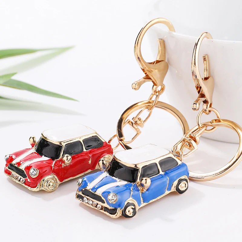 Car Keychain Metal Creative Personalised decorative pendant For MINI ONE COOPER S JCW R55 R56  R61 F54 F55 F56 F57 Countryman