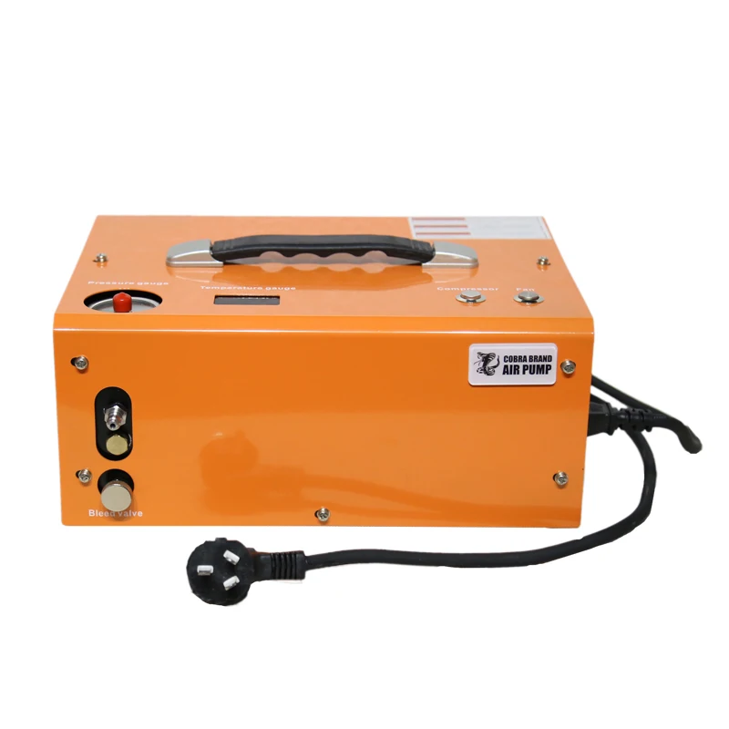 COMbar 4500Psi 300Bar 12V PCP Air Compressor High Pressure Pump Compressor Transformer Pneumatic Airgun Rifle Inflator