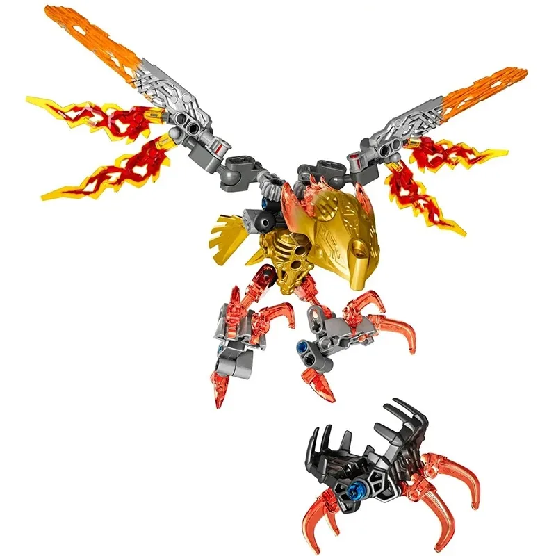 Warriors Actiefiguren Bionicle Bouwstenen Bricks 2in1 Lewa Tahu Onua Umarak de Destroyer Speelgoed Jongen Kid Kinderen Geschenken