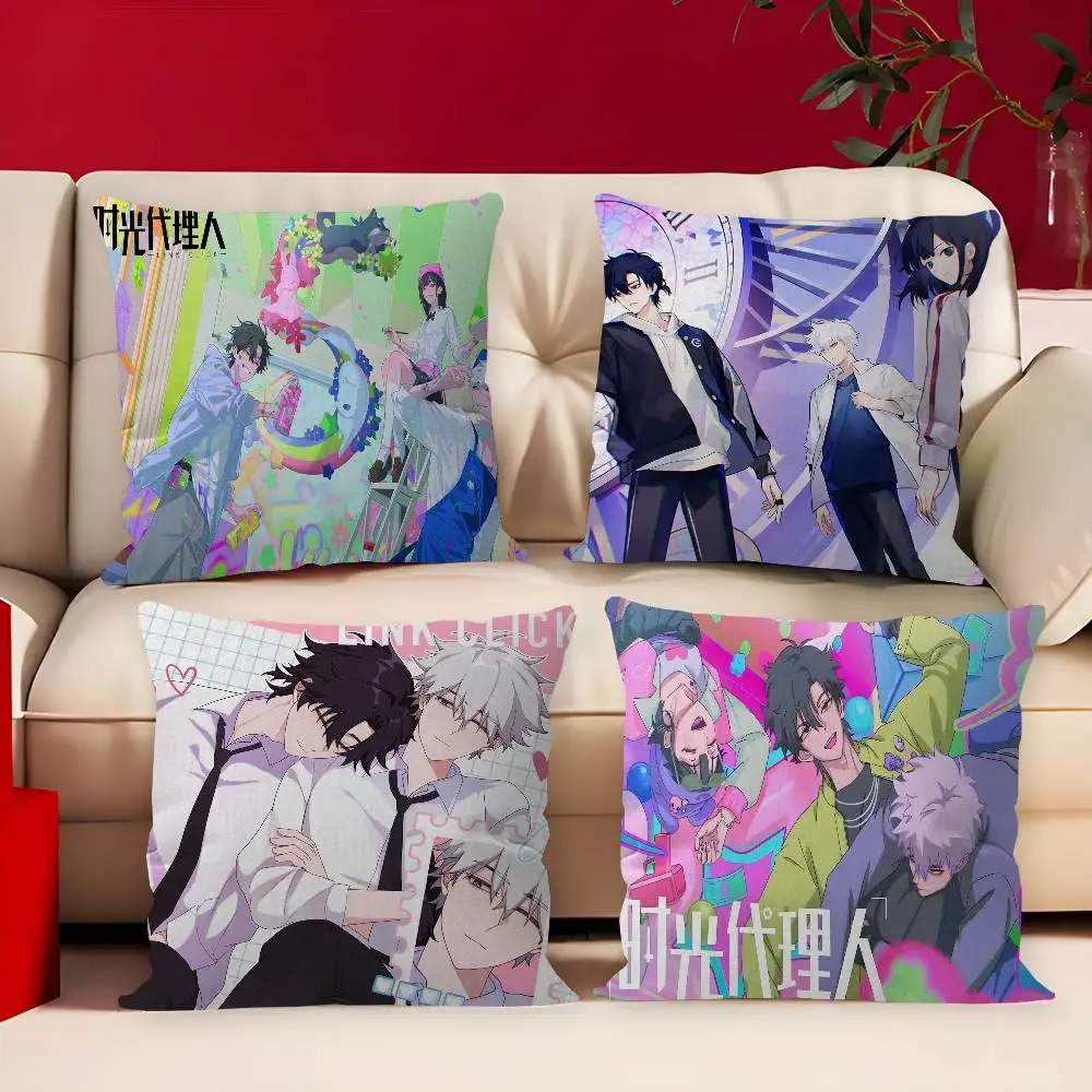 Hot Bl Anime L-link Click Personalized picture text home decorative pillows Household Gifts 45x45cm