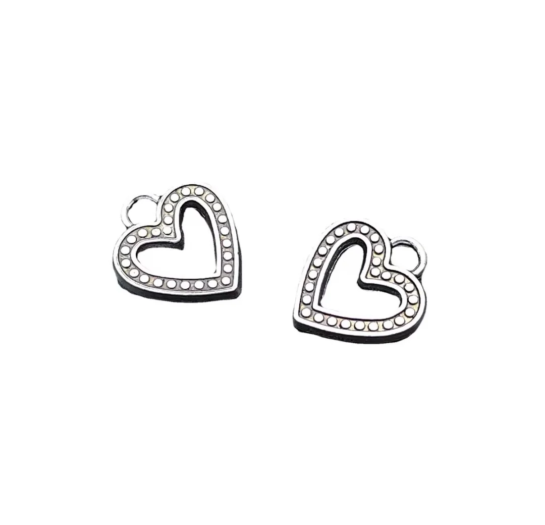 

30pcs 15x13mm Zinc alloy metal tibetan silver plated charm T1111 for jewelry making