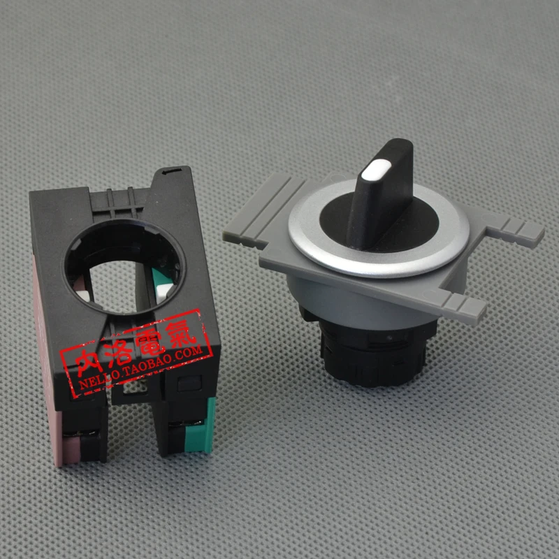 [SA]EMA is not illuminated selector switch 30mm E3S3 / 4 / 5K 3 segments self-resetting / self-locking 1NO1NC--10pcs/lot