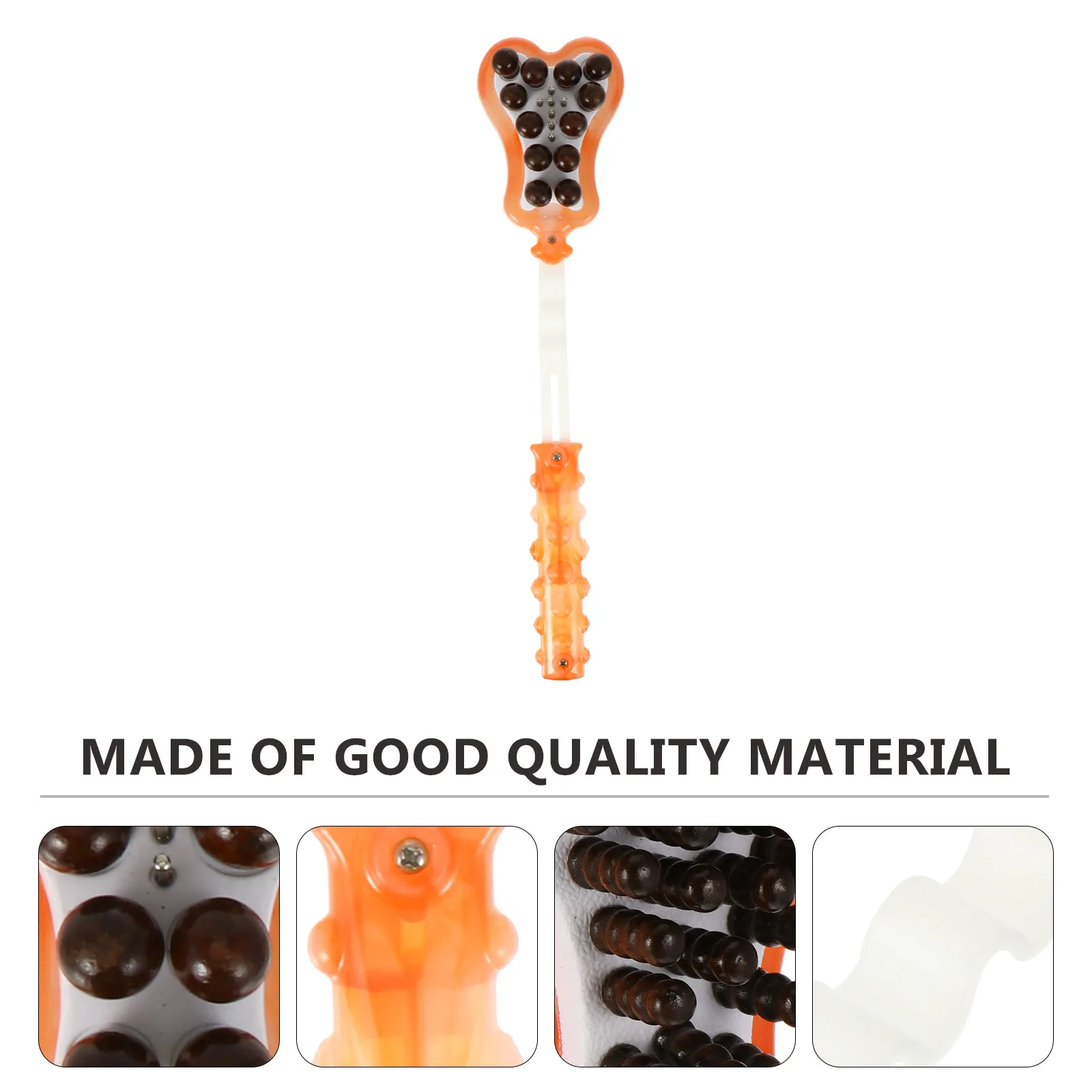 

Wooden Body Stick Ergonomic Portable Durable Blood Circulation Fatigue Relief Back Neck Legs Hips Therapy Tool Massage Hammer