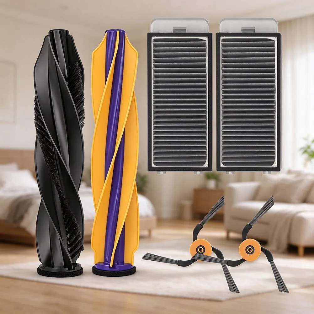 Vacuum Cleaner Main Side Brush Filter For Kit For Dreame X60 Pro For Ultra Complete Robot Vacuum Cleaner Accessories