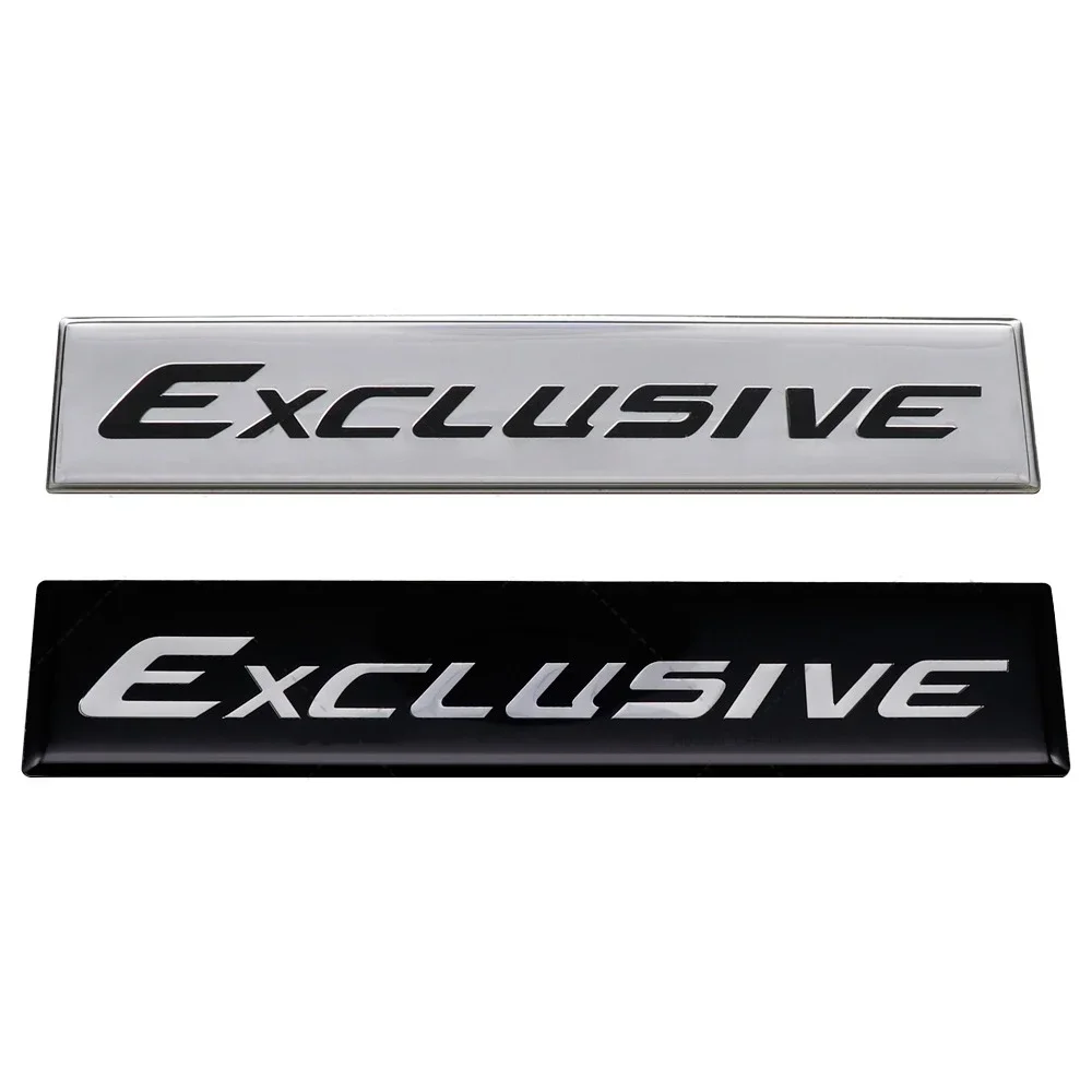 1PC EXCLUSIVE Logo Car Rear Trunk Badge Whole Body Emblem Sticker for Mercedes Benz Honda KIA Lexus Audi Jaguar Nissan Jeep