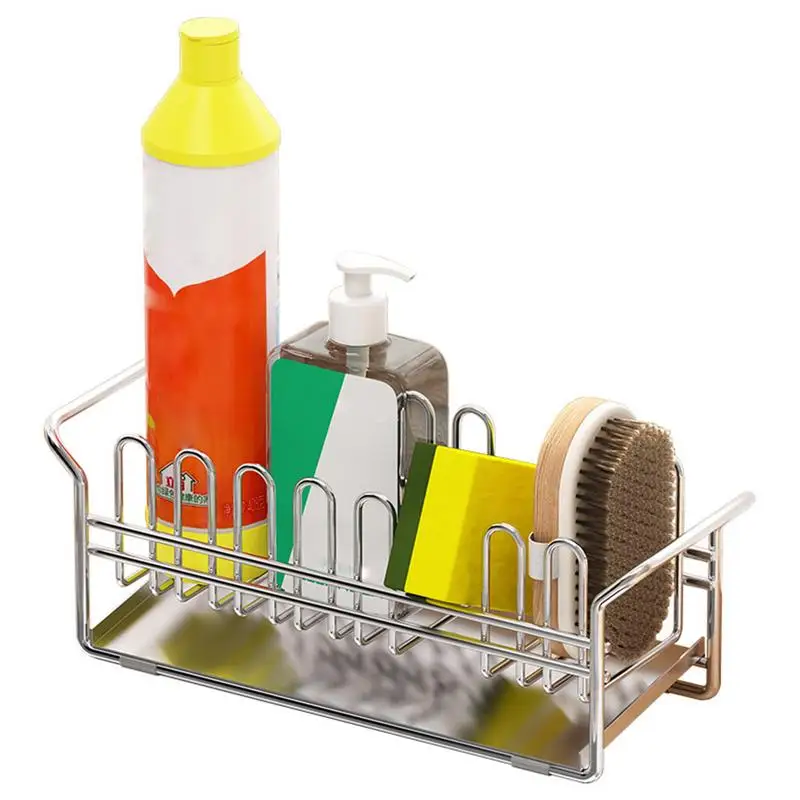 

Dish Dryer Rack Rust Resistant Dish Rack Stainless Steel Space-Saving Multifunctional Dish Rack With Drain Removable Flatware