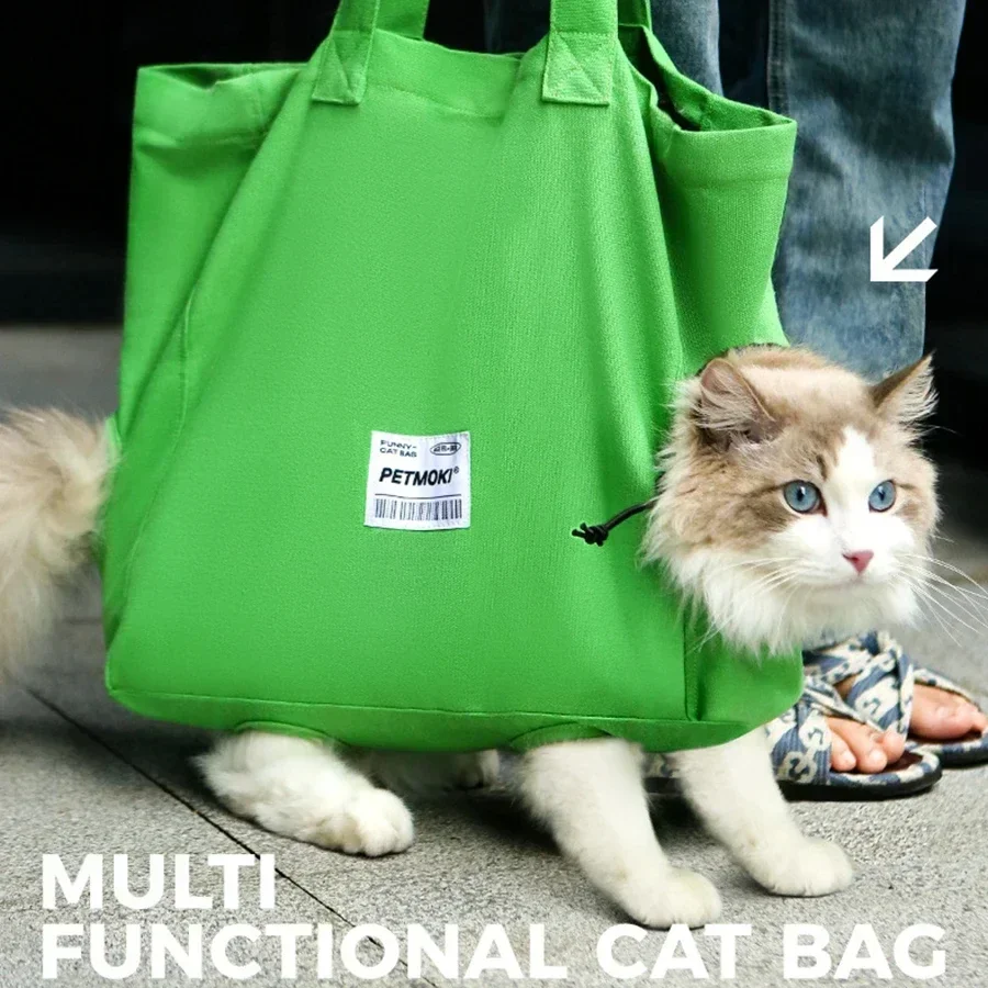 Soft Pet Carriers Can Walk Design Portable Breathable Bag Cat Dog Carrier Bags Outgoing Travel Pets Handbag Carrying Bags