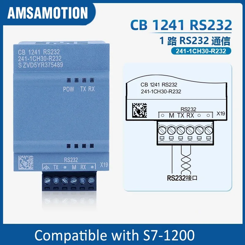Signaalbord CB1241 Geschikt voor Siemens S7-1200 CPU 1214 RS485-communicatie 241-1CH30-1XB0 234-5HD30-0XB0 222-1BD30