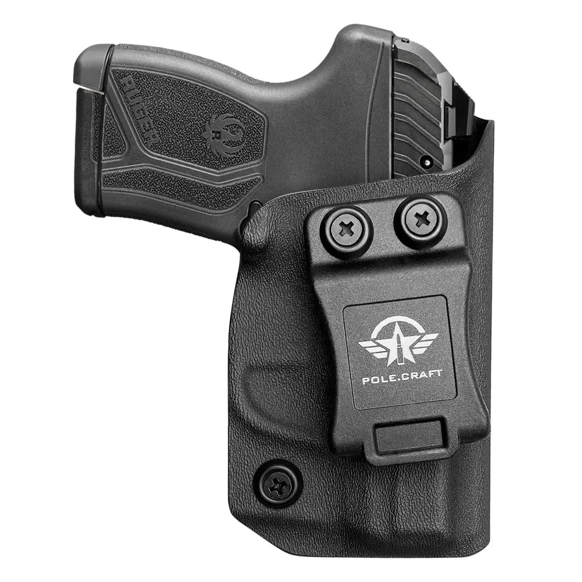 

Ruger LCP MAX Holster IWB Kydex for Ruger LCP MAX .380 - Inside Waistband Concealed Holster - LCP MAX Gun Pocket Pouch