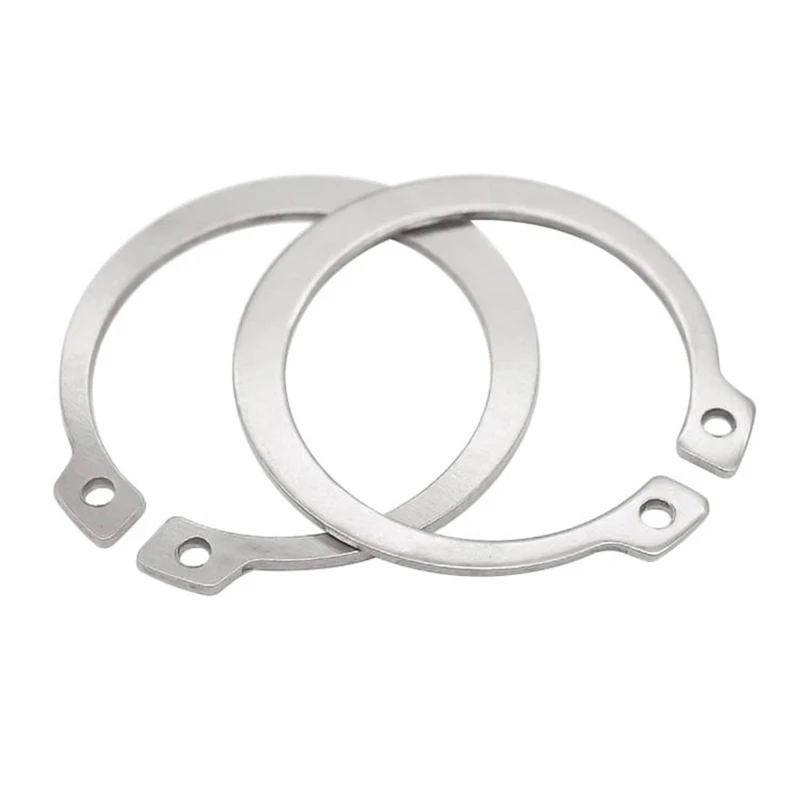 50/20/10pcs GB894 304 Stainless Steel  M6-M50 Shaft C Type External Circlip Bearing Retaining Clip Snap Ring