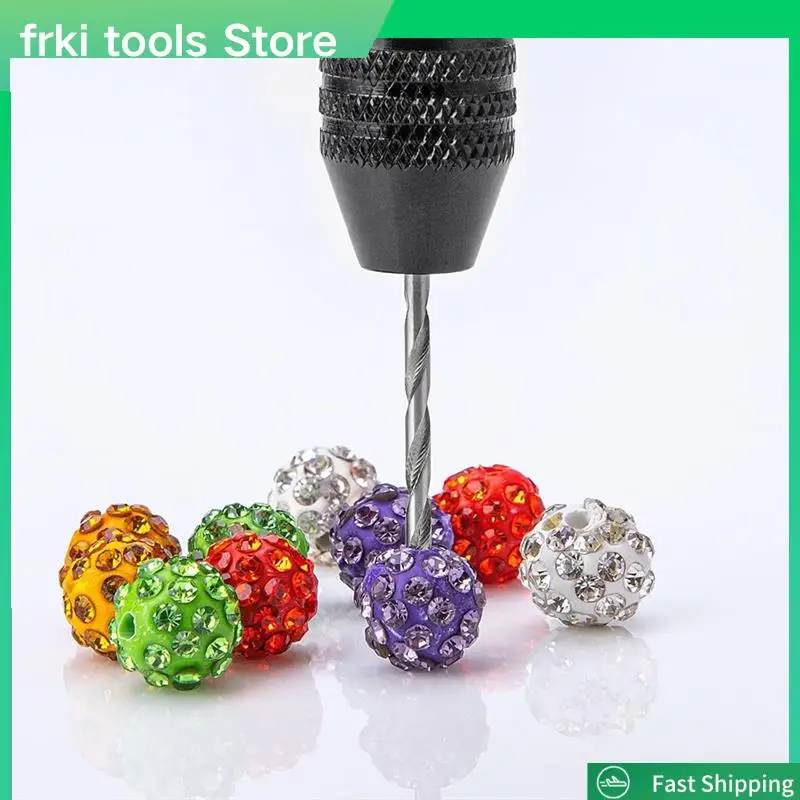 Hand Drill Set, 25PCS Twist Drill Bits And 10PCS PCB Mini Drill Bits, Jewelry Drilling Tool For Resin Polymer Clay-A79G