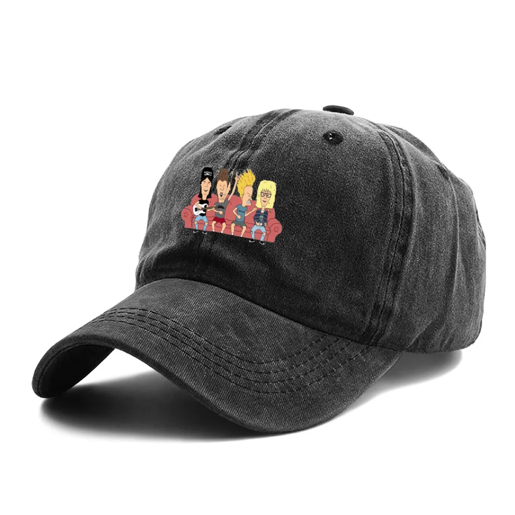 

Beavis And Butthead Waynes Fashion Baseball Cap Outdoor Caps Sunscreen Hat Hip Hop Tide Snapback Hats Adjustable Cowboy