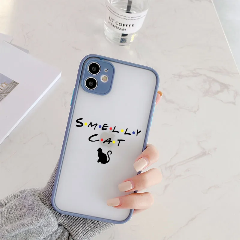 Casing Ponsel New Central Perk Coffee Friends TV Show untuk IPhone 14 13 12 11 Pro Max 7 8 Plus X XR XS Max SE Penutup BFF Teman Terbaik