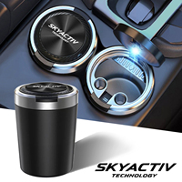 car cenicero ashtray texture car accessoires for Mazda skyactive 2 3 5 6 8 cx3 cx4 cx5 cx7 cx8 cx9 cx30 mx5 rx8