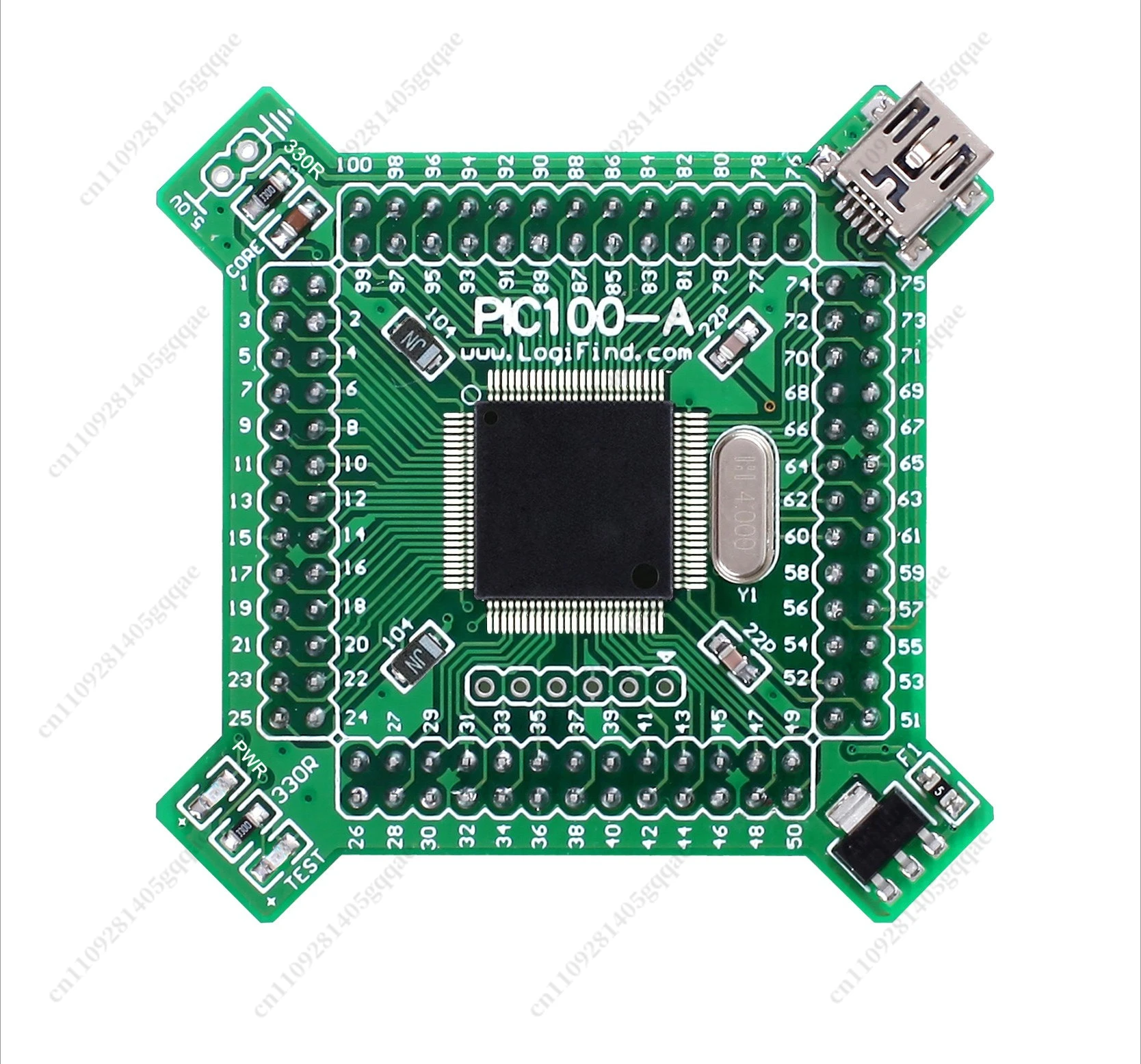

PIC32MX795F512L Learning Board PIC100-A Development Core Board