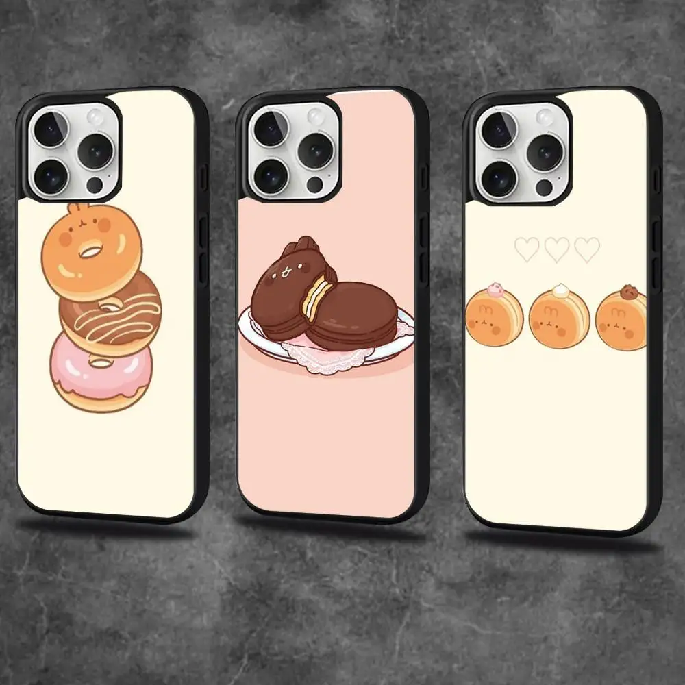 

Donuts Dessert Snacks Phone Case For iPhone 17,16,15,14,13,12,11,Pro,Max,Plus,Mini,SE4,E Magnetic Magsafe Wireless Charging