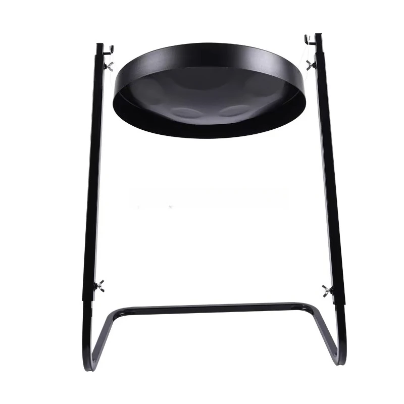 16 inch stainless steel hand drum double-layer percussion instrument stand