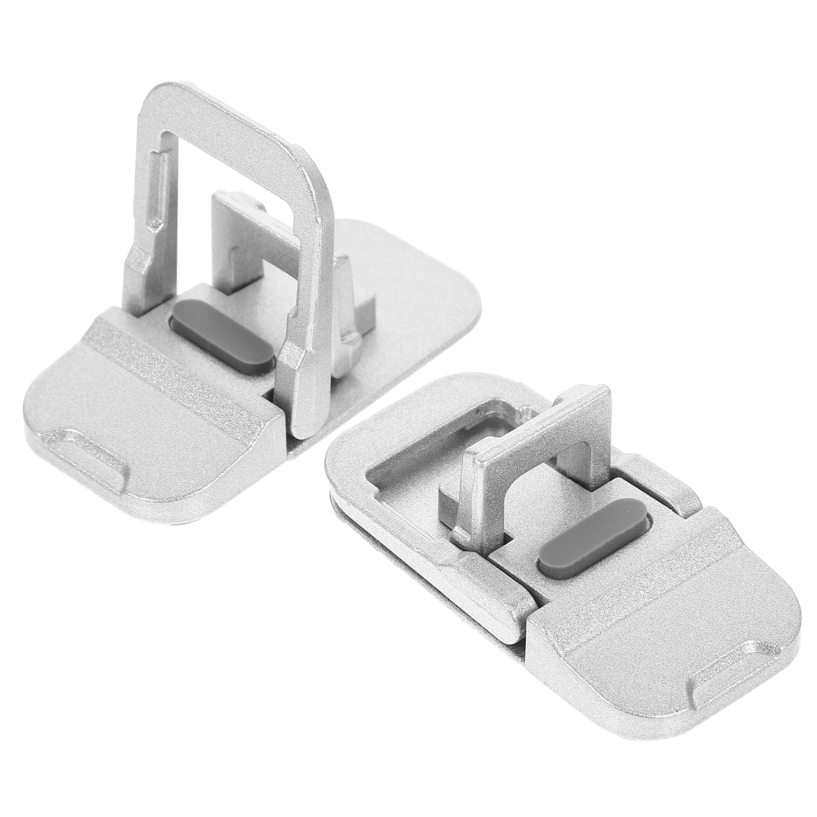 

2 Pcs Laptop Stand Holder Portable Invisible Feet Zinc Alloy Keyboard Riser Tilt Stands