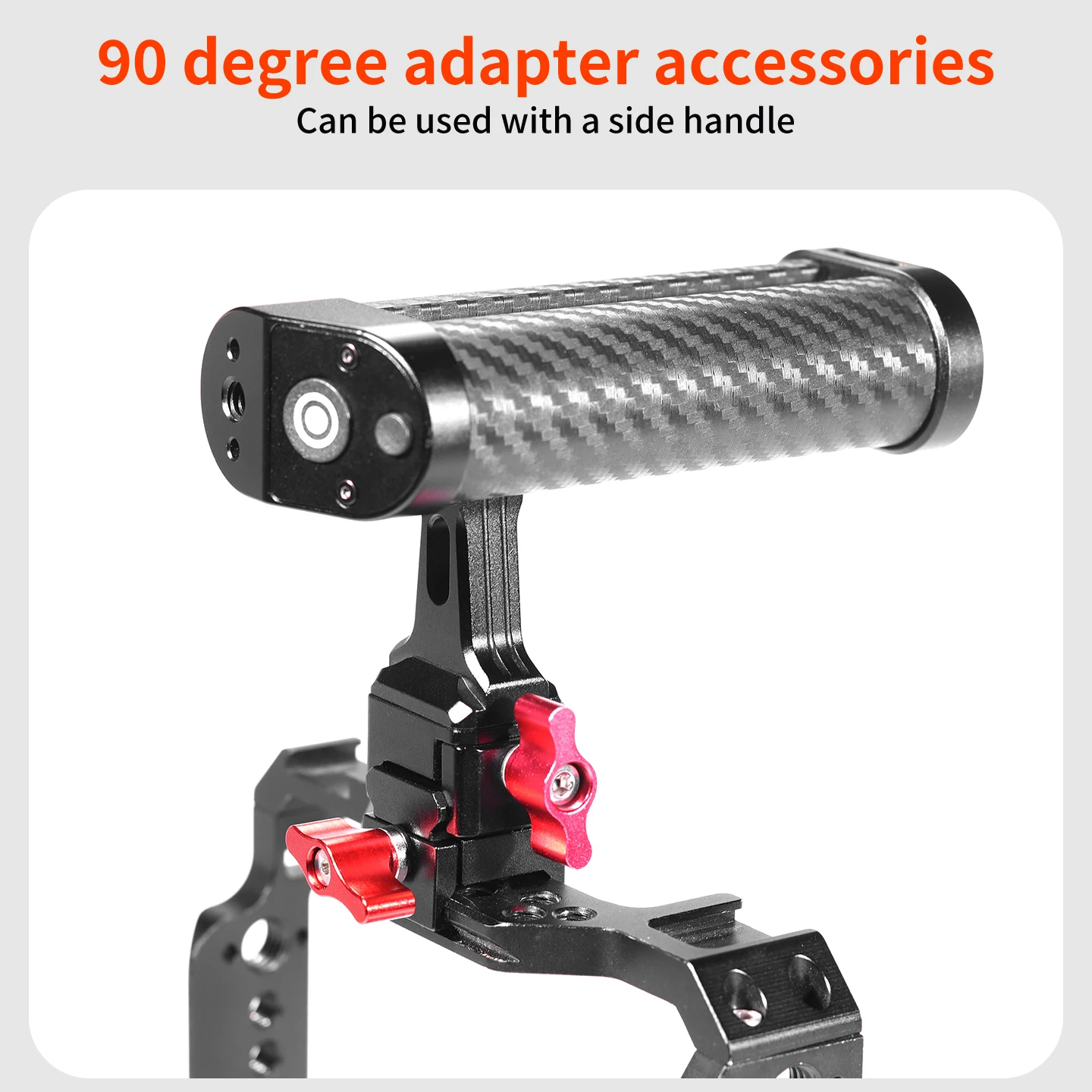 NATO-Klemme 21-25mm Verstellbarer 1/4 3/8 Schraubenlochadapter für DJI RS3 Pro Stabilisator Kamerakäfig Monitor Videolichthalterung