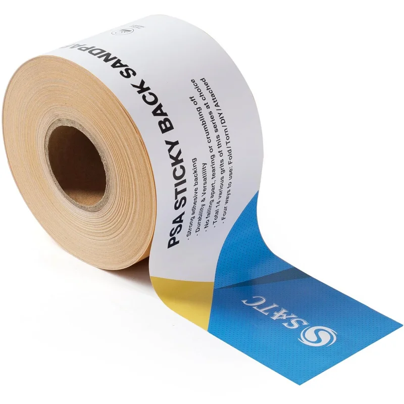 1000 Grit Adhesive Sticky Back Sandpaper Roll 2-3/4