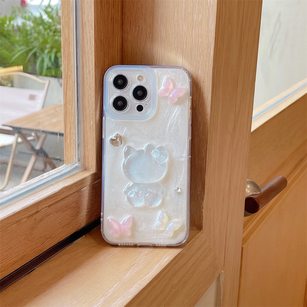 Fundas de teléfono 3D con dibujos animados de Anime, carcasa transparente anticaída para IPhone 11, 12, 13, 14 Pro Max