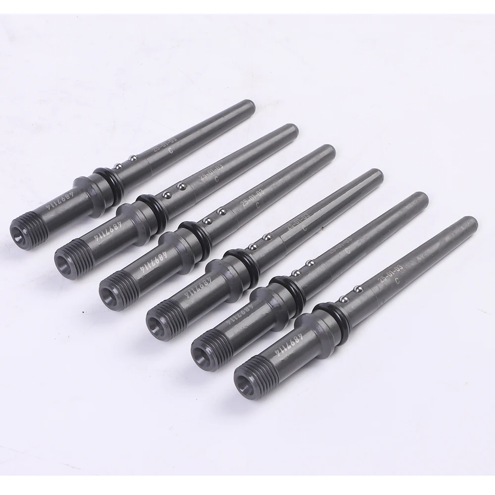 6pcs 4897114 Fuel Injector Connect Tube for 2003-2004 Dodge Pick-up Truck for Cummins 5.9L
