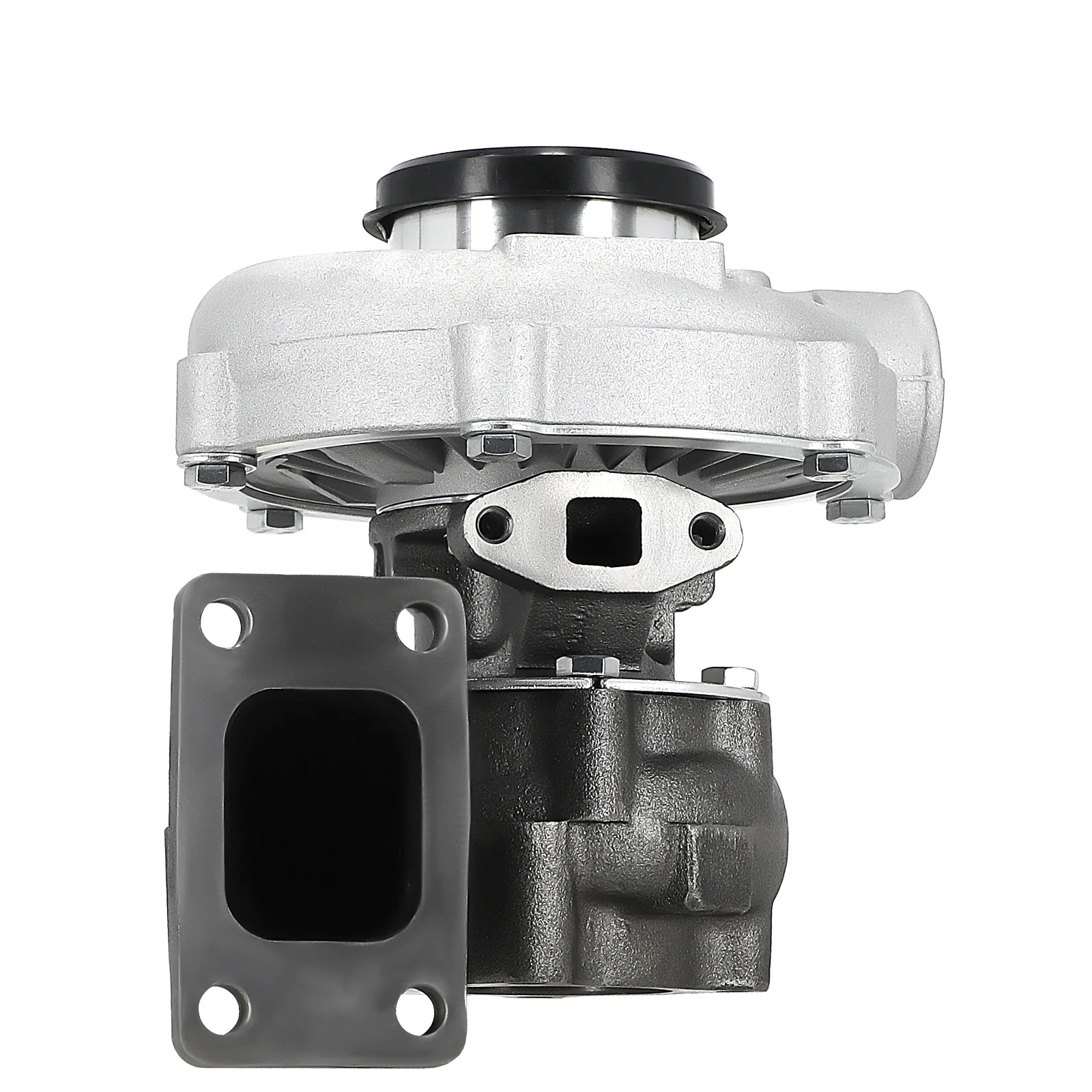 Maxpeedingrods T04E Universal Turbo Kit T3 T4 Turbocharger Intercooler Oil Lines BOV Adapter Kit For 1.5-3.0L
