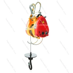 Small Diamond Electric Hoist 220V Household Crane Elevator Hanging Steel Rope Electric Hoist Double Hole Fast