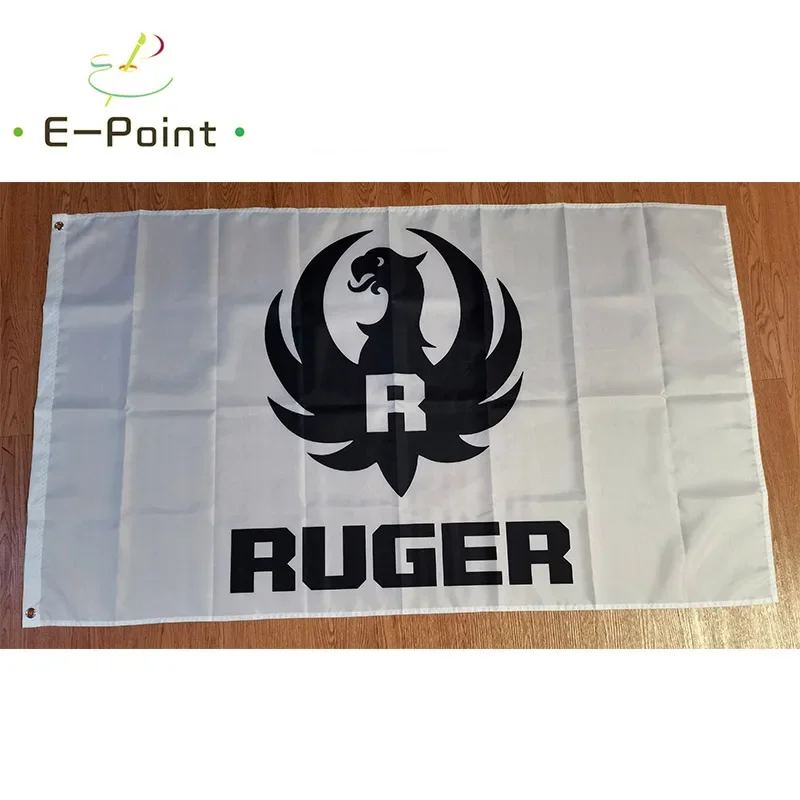 Ruger Gun Flag 3ft*5ft (90*150cm) Size Christmas Decorations for Home Flag Banner Indoor Outdoor Decor M16