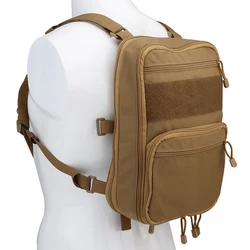 Tactical Flatpack D3 Backpack Hydration Carrier Molle Pouch Variable Capacity Gear Multipurpose Vest Assault Softback