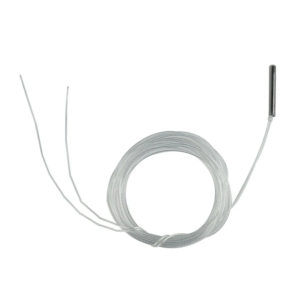 200cm PT100 Temperature Sensor Temperature Probes Waterproof Sensor -20~200℃ For Electrical Tool Accessory In Stock
