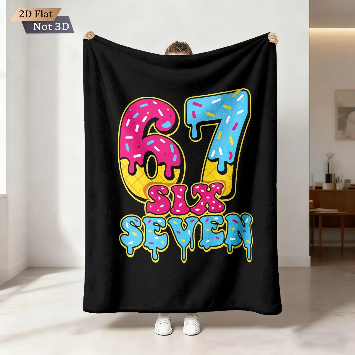 1 قطعة عيد ميلاد سعيد 67 عنصر مطبوعة الفانيلا بطانية القيلولة بطانية عادية لينة متعددة الحجم آلة قابل للغسل #6